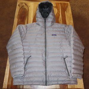 Patagonia Down Sweater Jacket Hoodie Gray XL